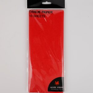 RED Tissue Paper 10pcs