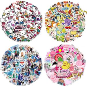 Girl Anime game mix sticker