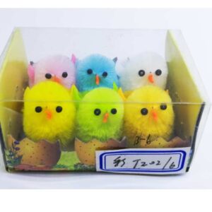 EASTER CHICKS 6PK 4CM