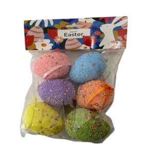EASTER EGG 6PK 6*4CM