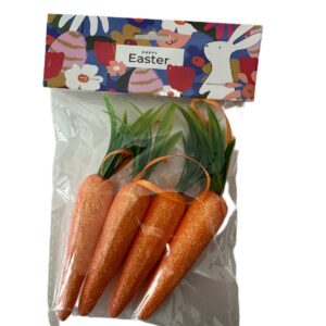 EASTER CARROTS PK4 9cm