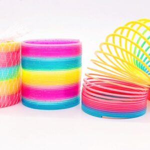 Rainbow Slinky 10 x 10 x 10cm