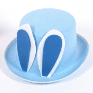 Easter Bunny Hat Blue