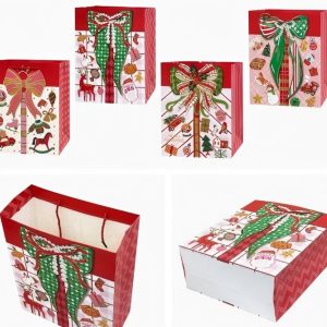 Xmas Wine Bag